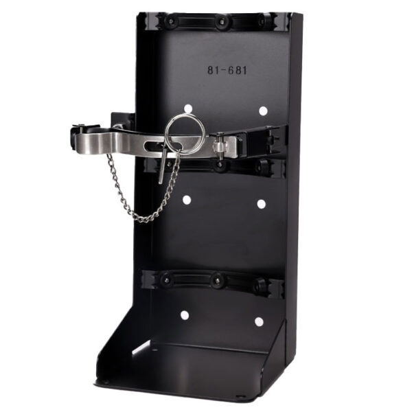 Heavy Duty Black Steel Fire Extinguisher Bracket